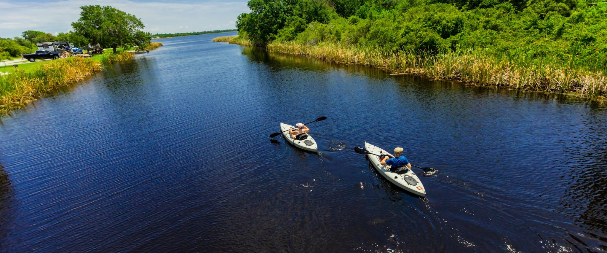 Kayaking at Gulf State Park Lake Shelby