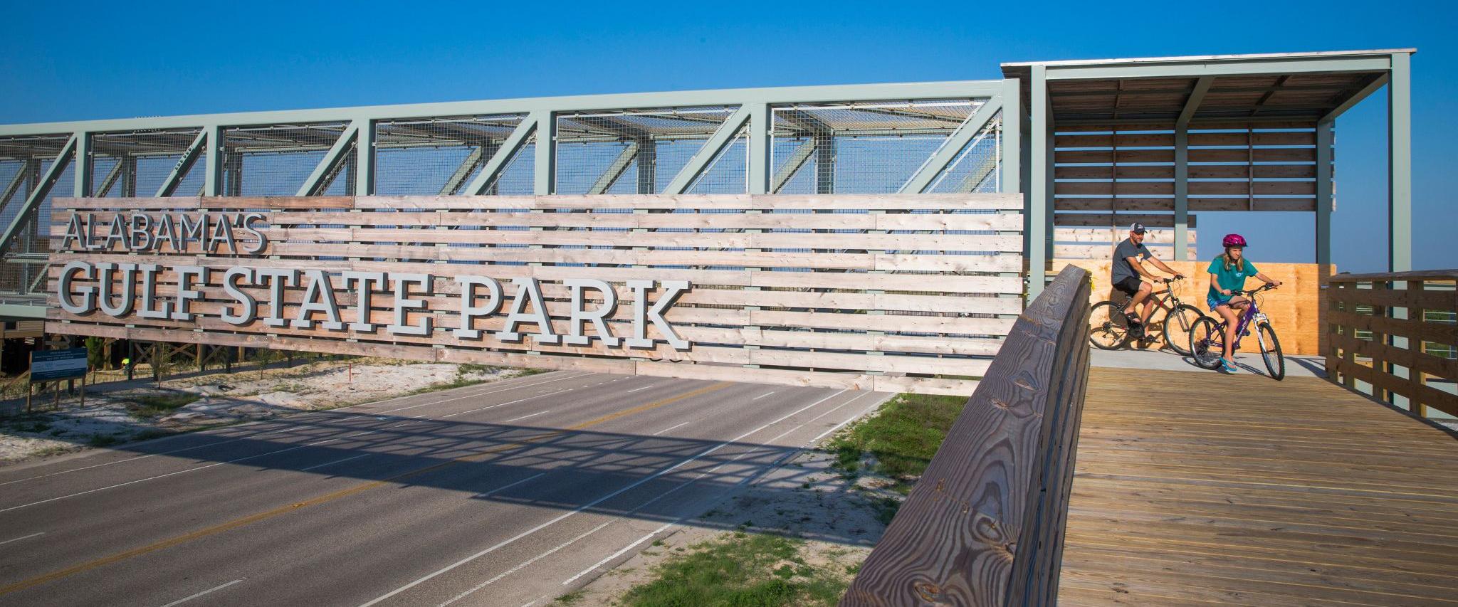 Biking in Gulf State Park