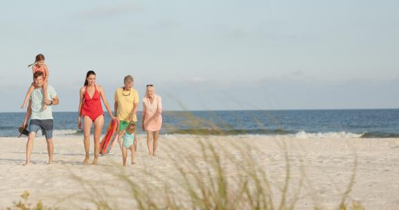 Family Orange Beach reunion