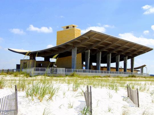 Gulf State Park Pavilion on the Beach
