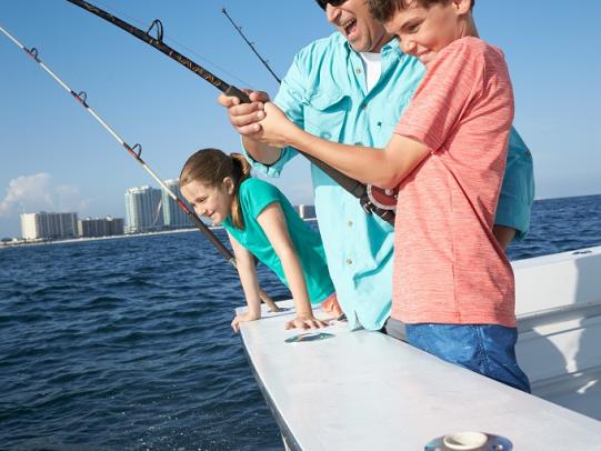 Family Fishing trip Orange Beach