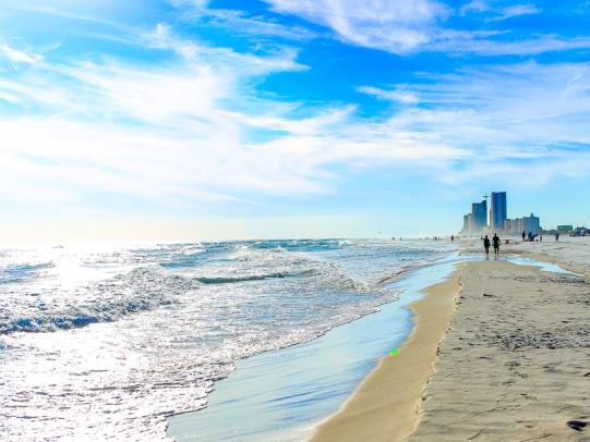 The Beach of Gulf Shores, AL