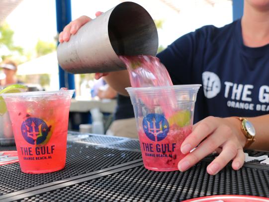 Blackberry mojito The Gulf Orange Beach, AL