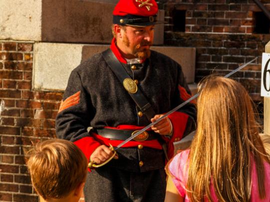 Confederate soldier Fort Morgan AL