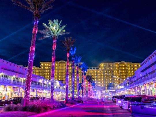 Spectra Light Show The Wharf in Orange Beach