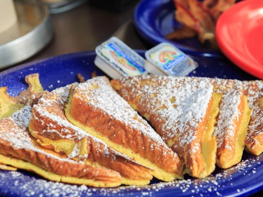 French toast at Tacky Jacks Orange Beach