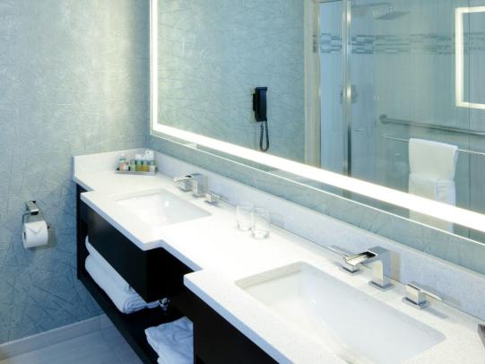 Bathroom at Perdido Beach Resort in Orange Beach, AL