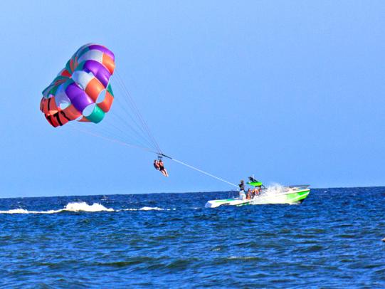 Parasailing in Orange Beach