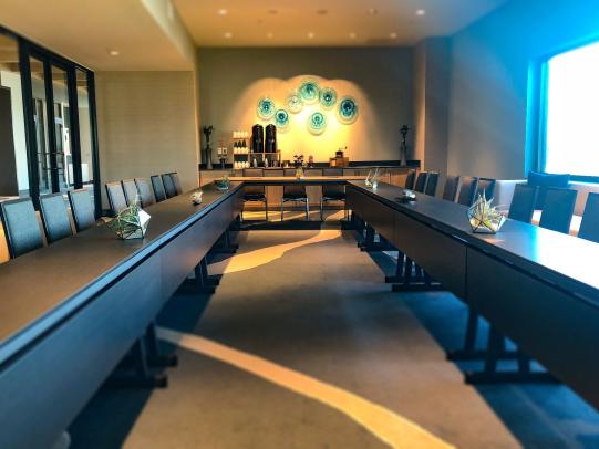 The Lodge conference room
