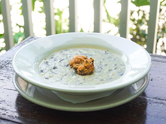 Acme Oyster House Oyster Rockefeller Soup