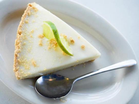 Shrimp Basket Key Lime Pie