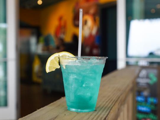 Burro Azul Cocktail