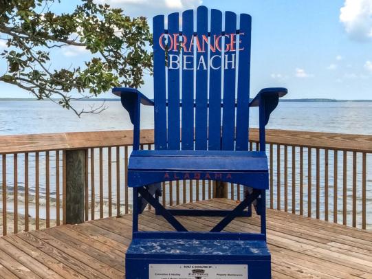 Orange Beach Pier Chair