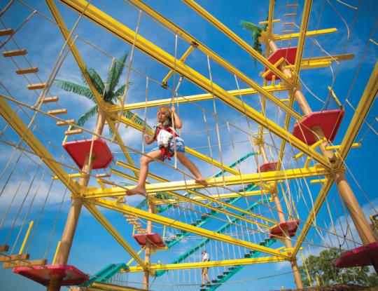 Lulu's rope course