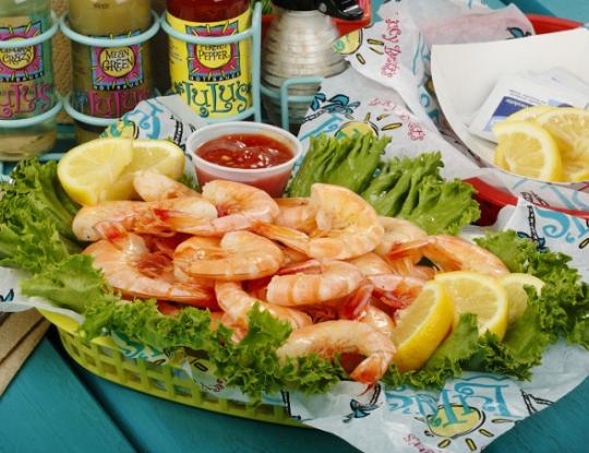Lulu's shrimp plate Gulf Shores