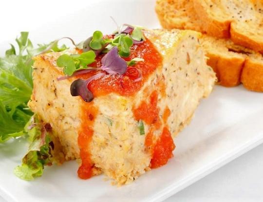 Bacon Crab Cheesecake