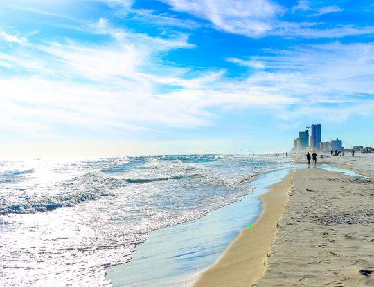 The Beach of Gulf Shores, AL