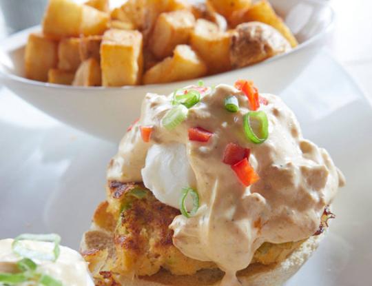 Another Broken Egg crab cakes