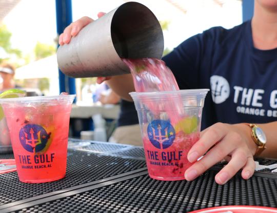 Blackberry mojito The Gulf Orange Beach, AL