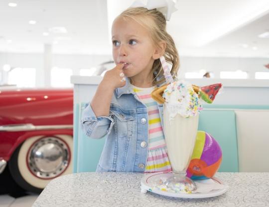 milk shakes at the sunliner diner gulf shores