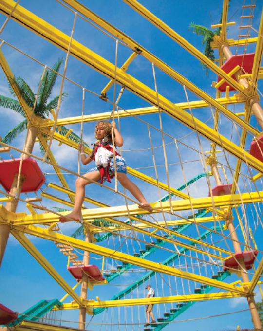 Lulu's rope course