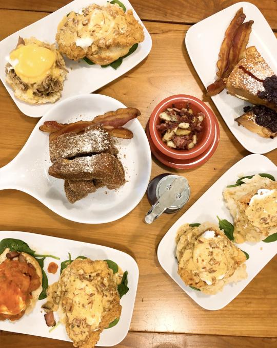 Breakfast at The Ruby Slipper Cafe in Orange Beach