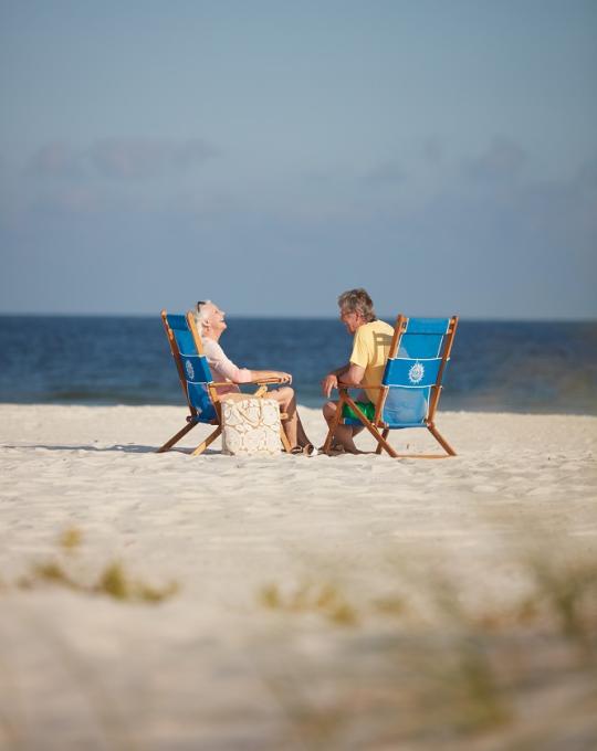 Snowbird couple Orange Beach