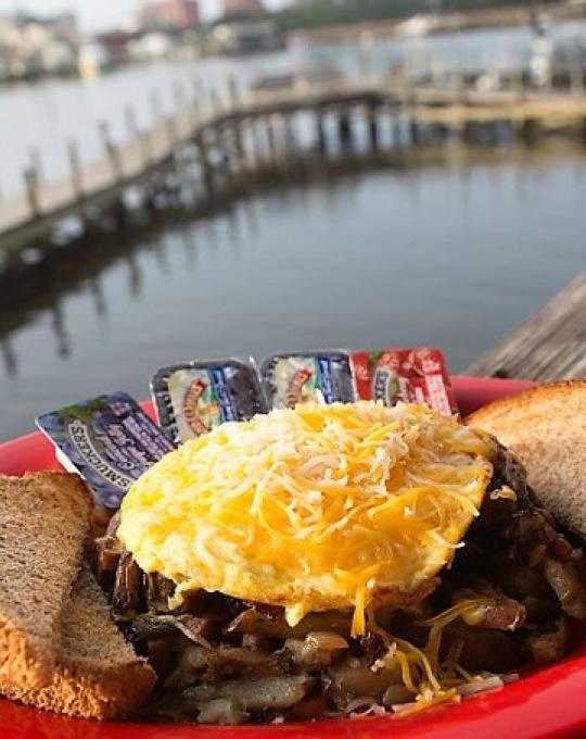 Tacky Jacks breakfast
