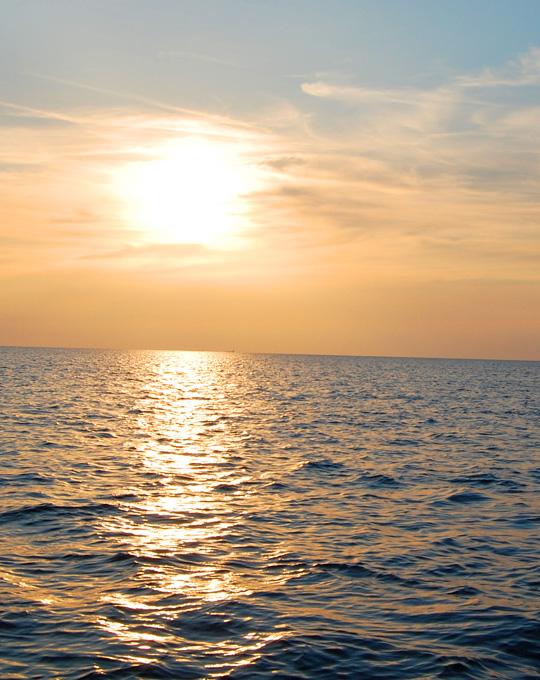 Back Bay Sailing Adventures at Sunset