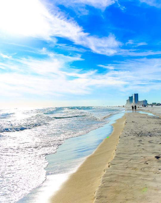 The Beach of Gulf Shores, AL