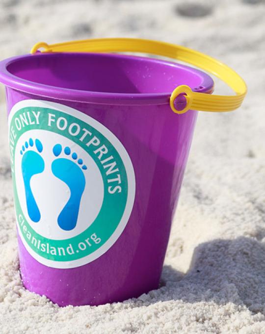 Leave Only Footprints Sand Pale