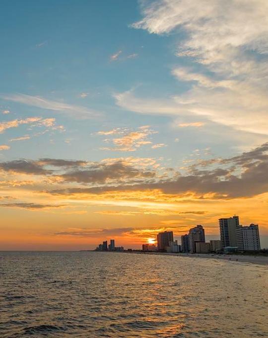 Alabama Gulf Coast Sunset