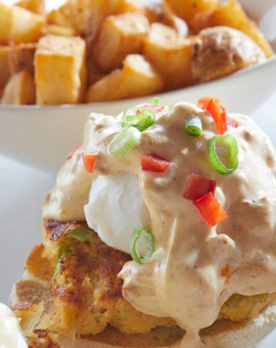 Another Broken Egg crab cakes