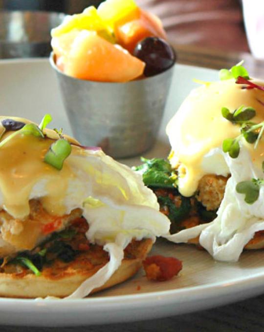 Brick & Spoon crab cake