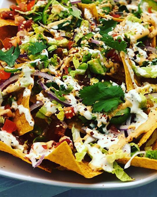 Ahi Poke Nachos