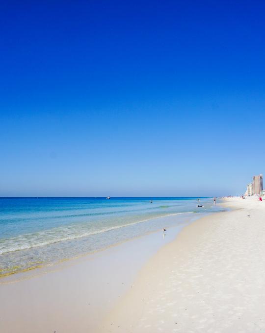 Public beach in Gulf Shores AL