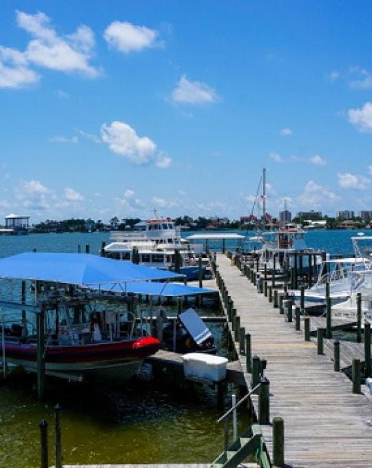 View from the anchor bar orange beach al