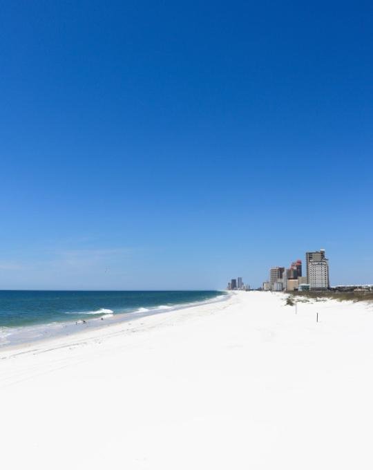 Alabama's sugar-white sand beaches