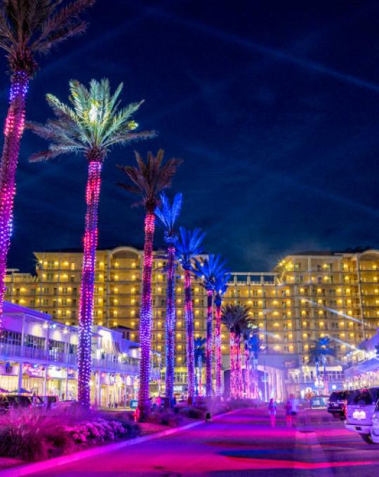 Spectra Light Show The Wharf in Orange Beach