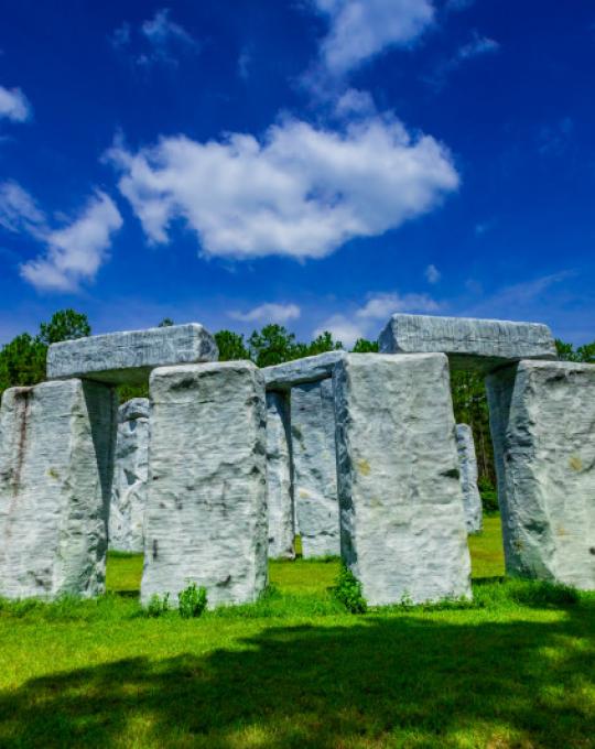 Bamahenge in Elberta, AL