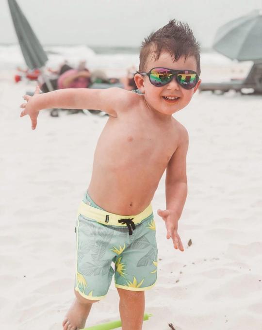 Young boy on Alabama's beaches