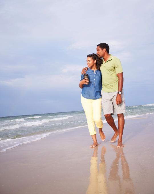 Couple Retreat on Alabama's Beaches