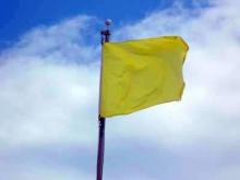Yellow Beach flag
