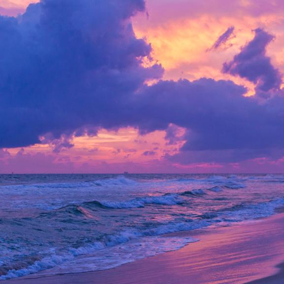 Sunset on Alabama's Beaches