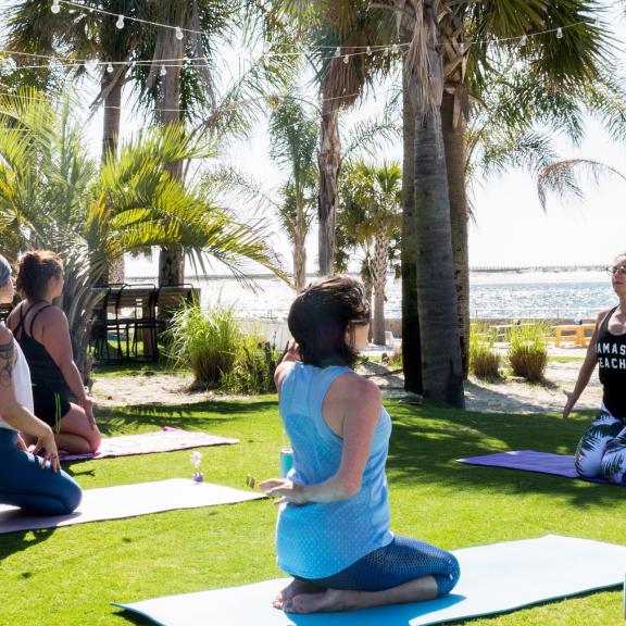 Yoga on the Gulf