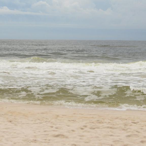 Rain on Alabama's Beaches