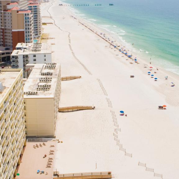 beach aerial gulf shores