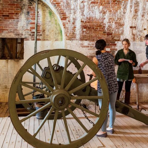 Espionage at Mobile Point Fort Morgan AL