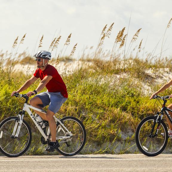 gulf shores, bike ride