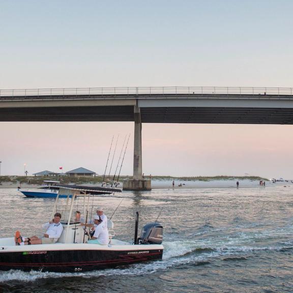 Perdido Pass Bridge in Orange Beach, AL